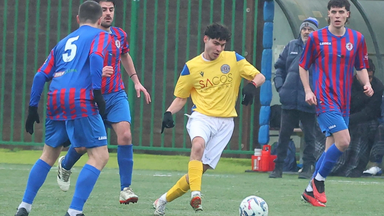 Pellegrini del Capraia: anche lui ha trovato il gol nel 6-1 rifilato dai suoi al Quinto, trovando tre punti importanti nella rincorsa alla vetta