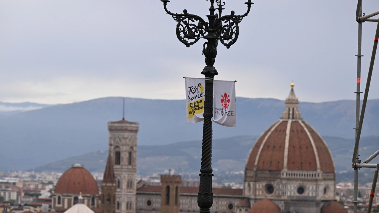 Firenze in attesa del Tour de France (Foto Alive)