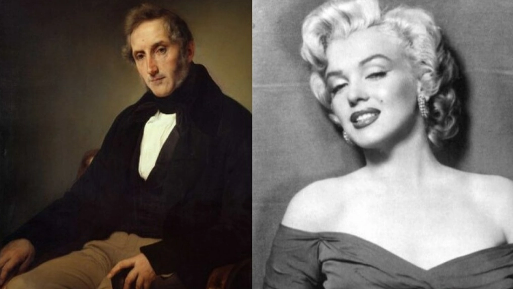 Alessandro Manzoni e Marilyn Monroe