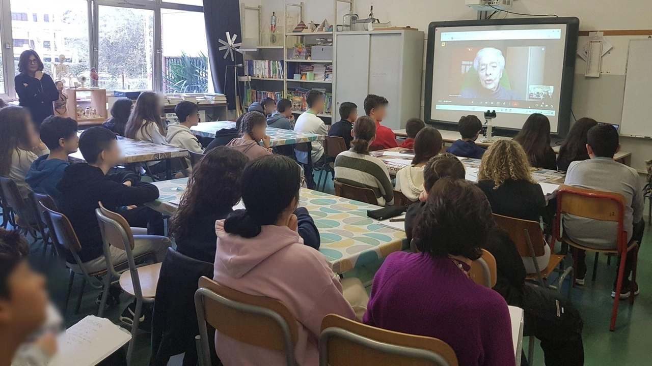 Incontro denso di emozioni quello a cui hanno partecipato in occasione del "Giorno della memoria" le classi 3E e 3F...