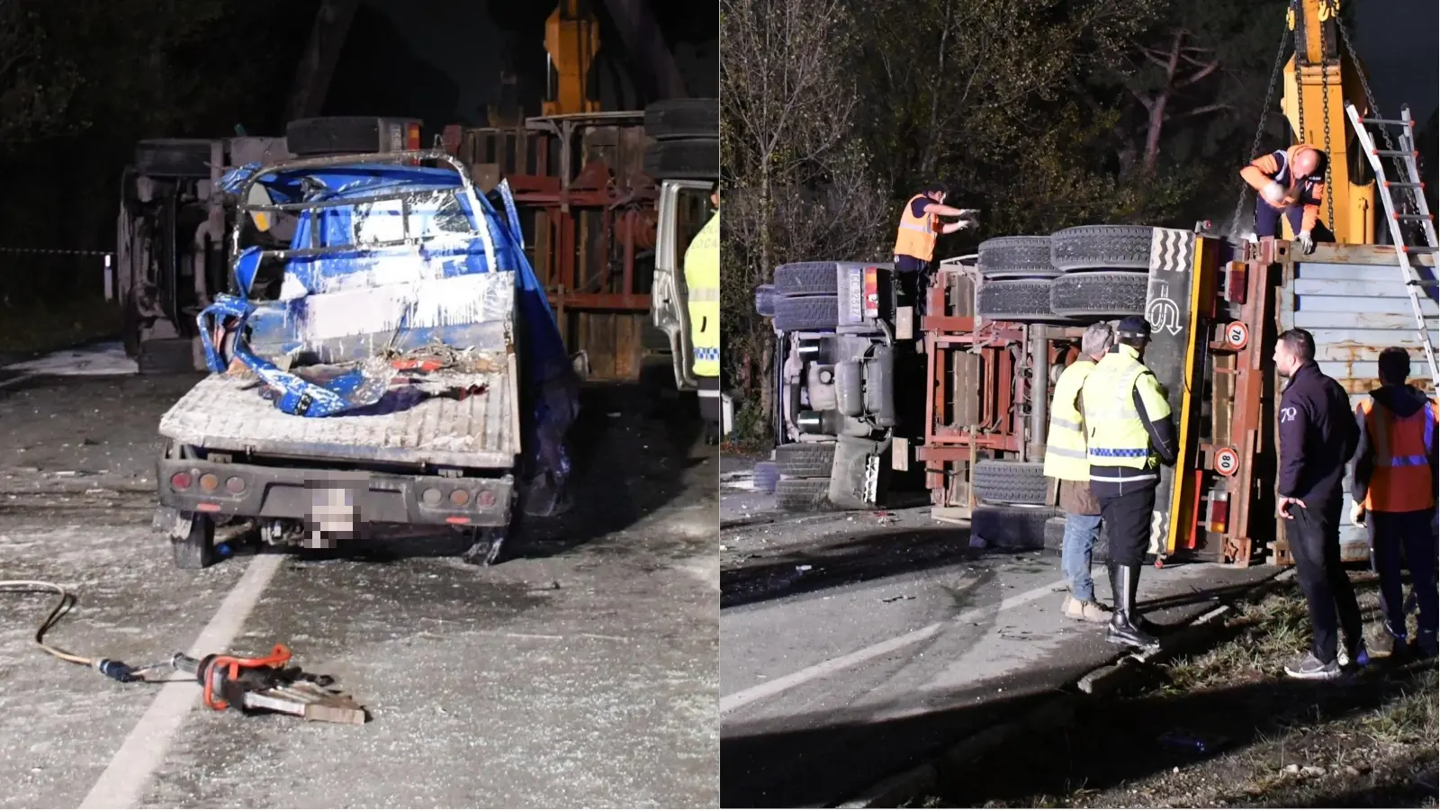 L’Ape distrutta, il camion ribaltato in strada. Incidente mortale a Nazzano, chi era la vittima