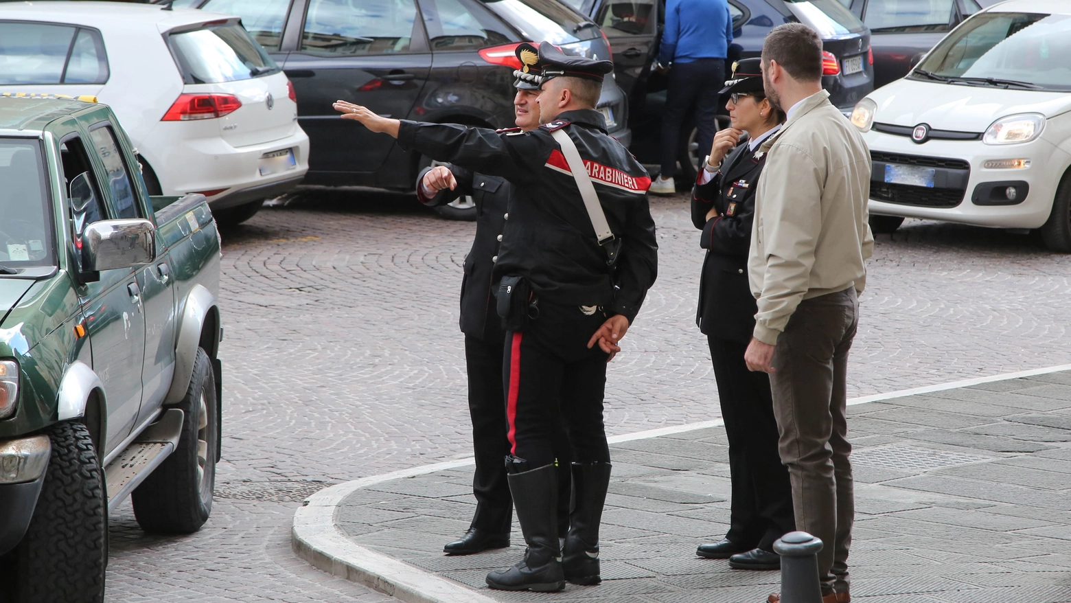 Le indagini dei carabinieri