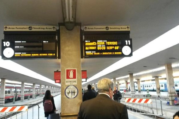 La stazione di Santa Maria Novella a Firenze