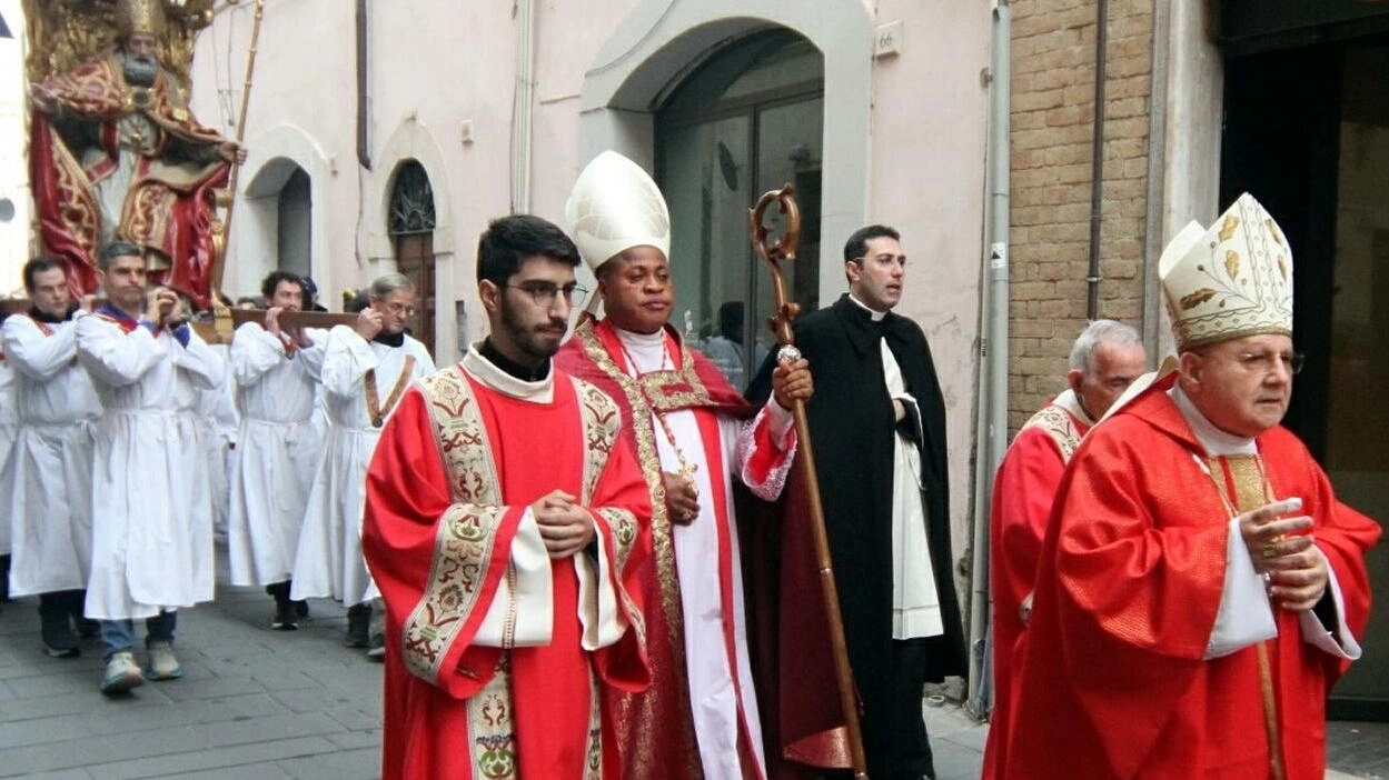 La processione del 2024 in onore di San Feliciano