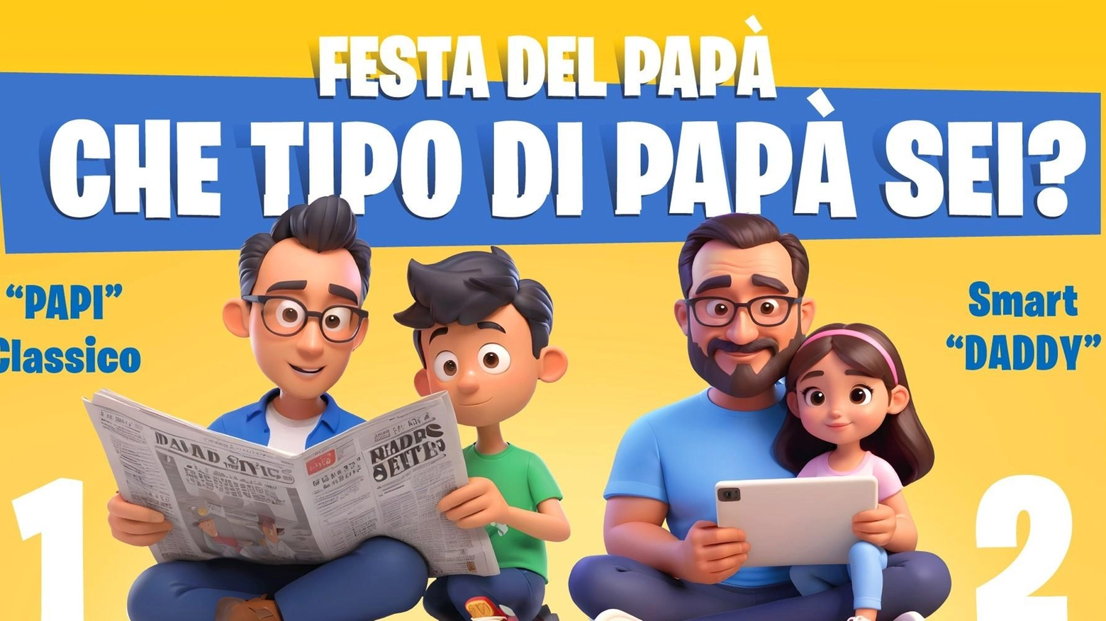 Festa del papà. La Nazione offre 3 mesi col super sconto