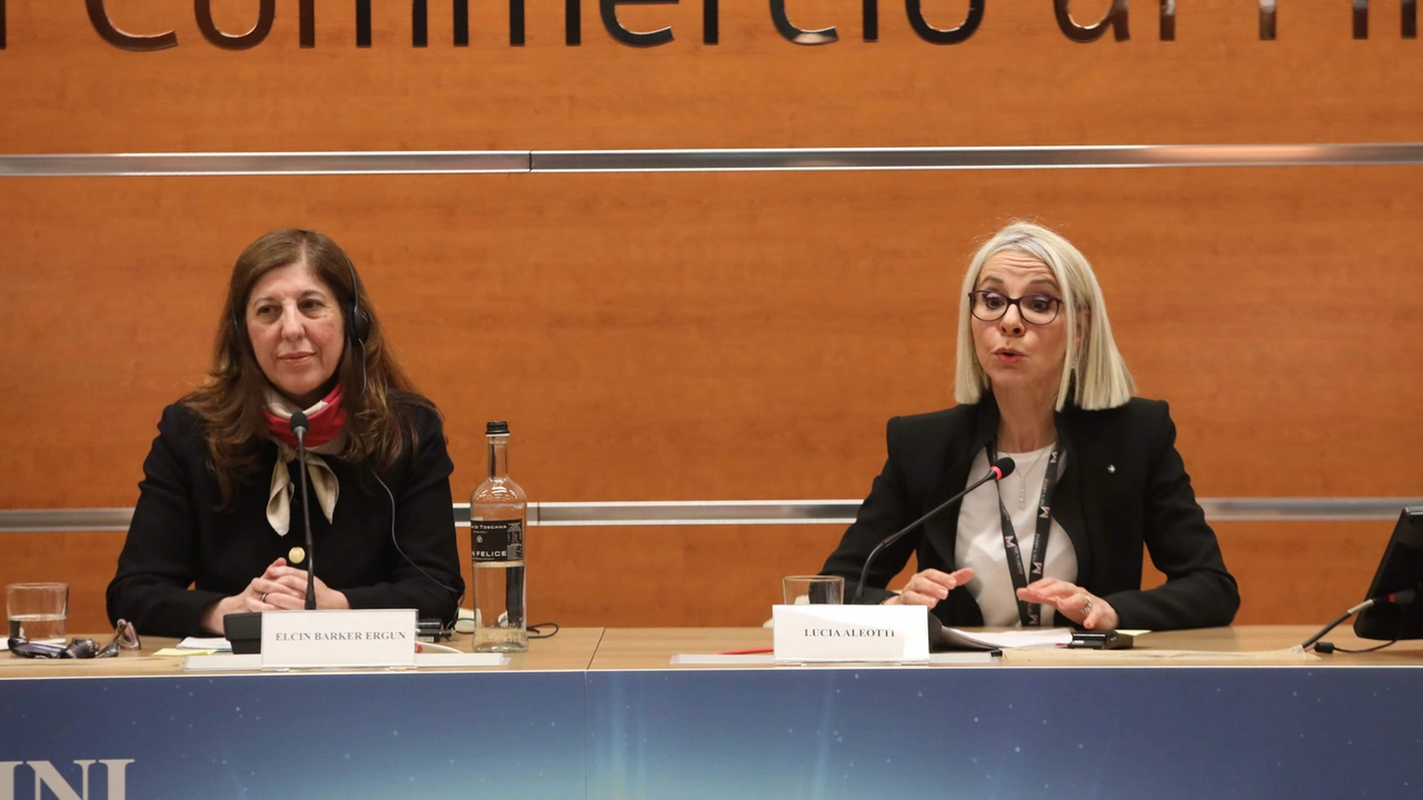 Elcin Barker Ergun, ceo di Menarini, e Lucia Aleotti, azionista e membro del board