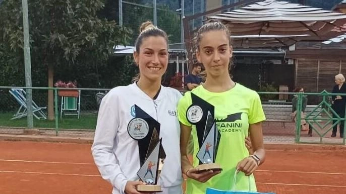 Le due finaliste del femminile, Vittoria LIvi e Irene Andrei