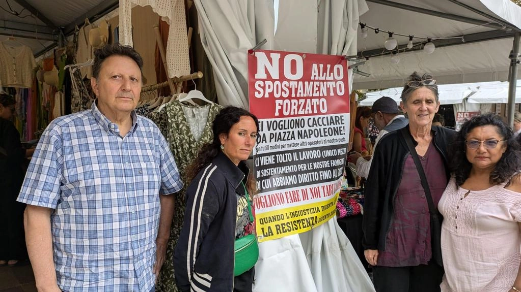 La protesta andata in scena qualche settimana fa contro il trasloco