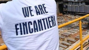 Un tecnico di. Fincantieri