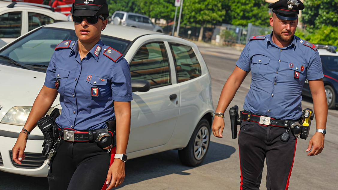 Gli uomini sono stati arrestati grazie all’intervento dei carabinieri