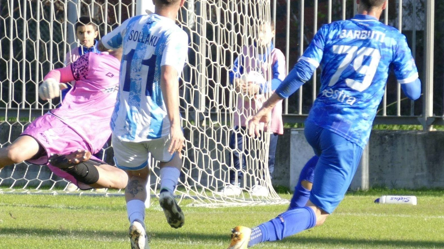 Barbuti firma il gol: un punticino per il Prato