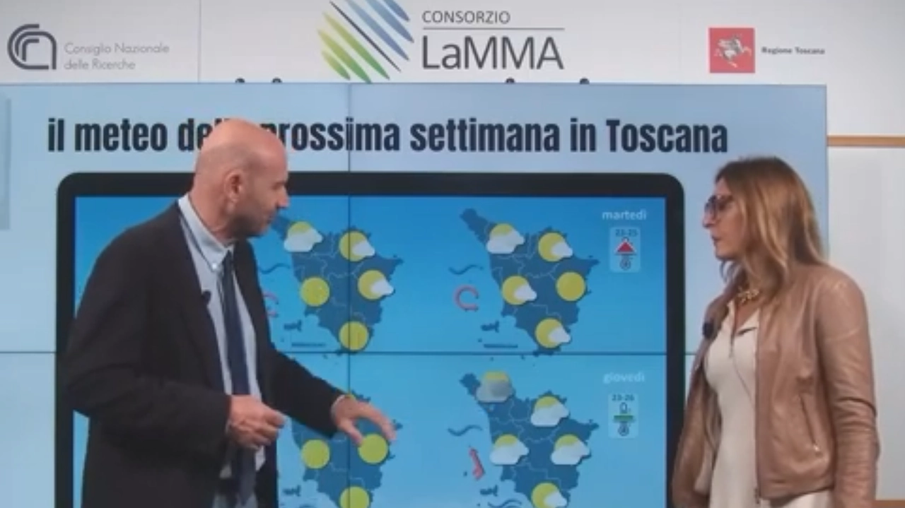 Le previsioni meteo del Lamma