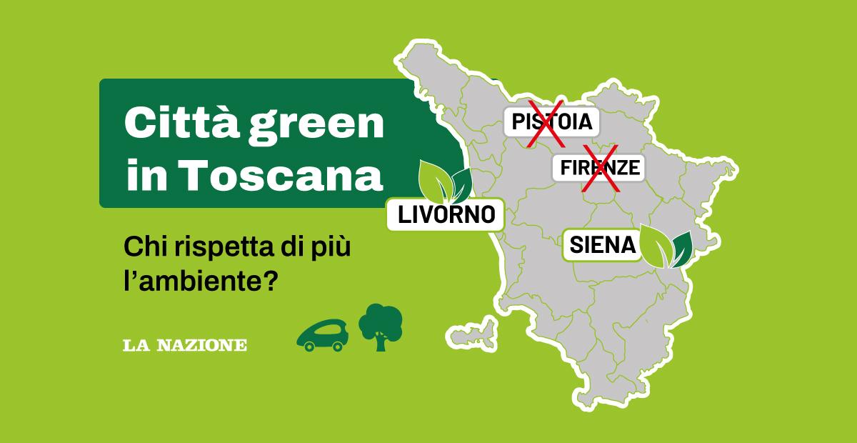 Città green, la Toscana non brilla per cura dell’ambiente. La classifica