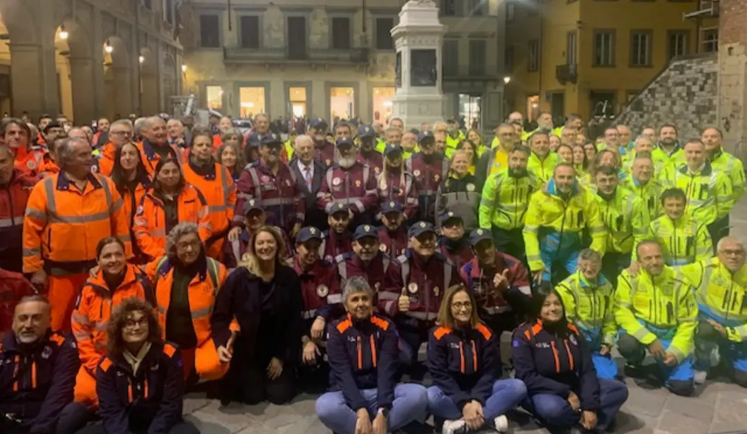 Prato ringrazia i suoi volontari a un anno dall’alluvione