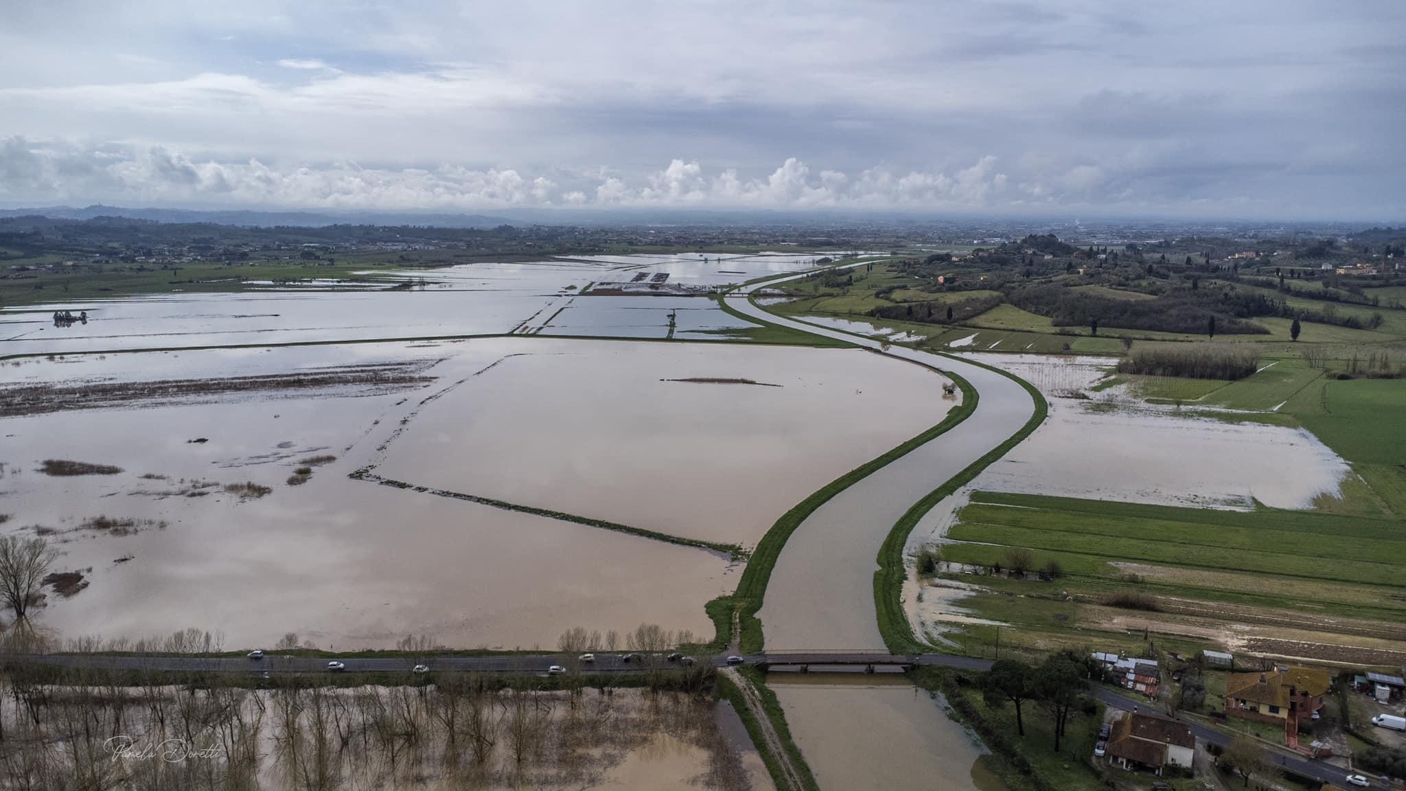 La cassa di espansione naturale, il Padule ha funzionato ancora: “Il nostro scudo anti alluvioni”