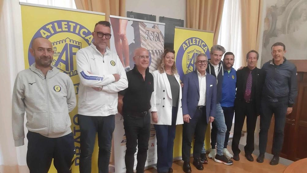 La presentazione del campionato di marcia