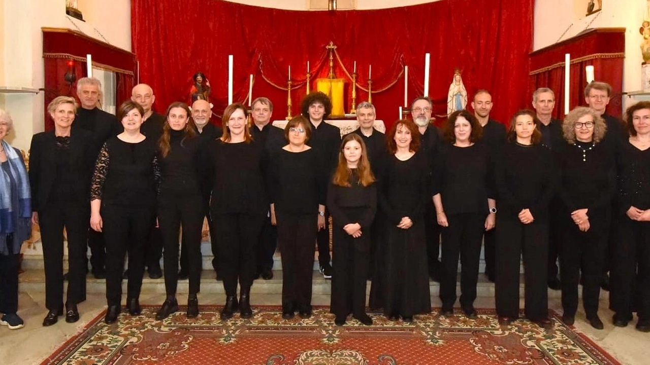 Il gruppo vocale Convitto Armonico terrà oggi un concerto nel santuario di Sant’Antonio da Padova a Gaggiola