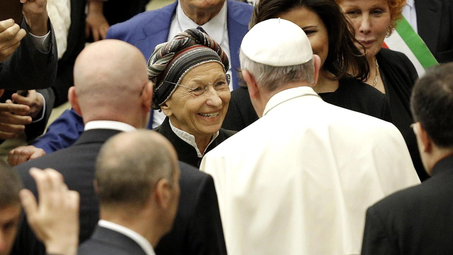 Il Papa è andato a trovare a casa Emma Bonino