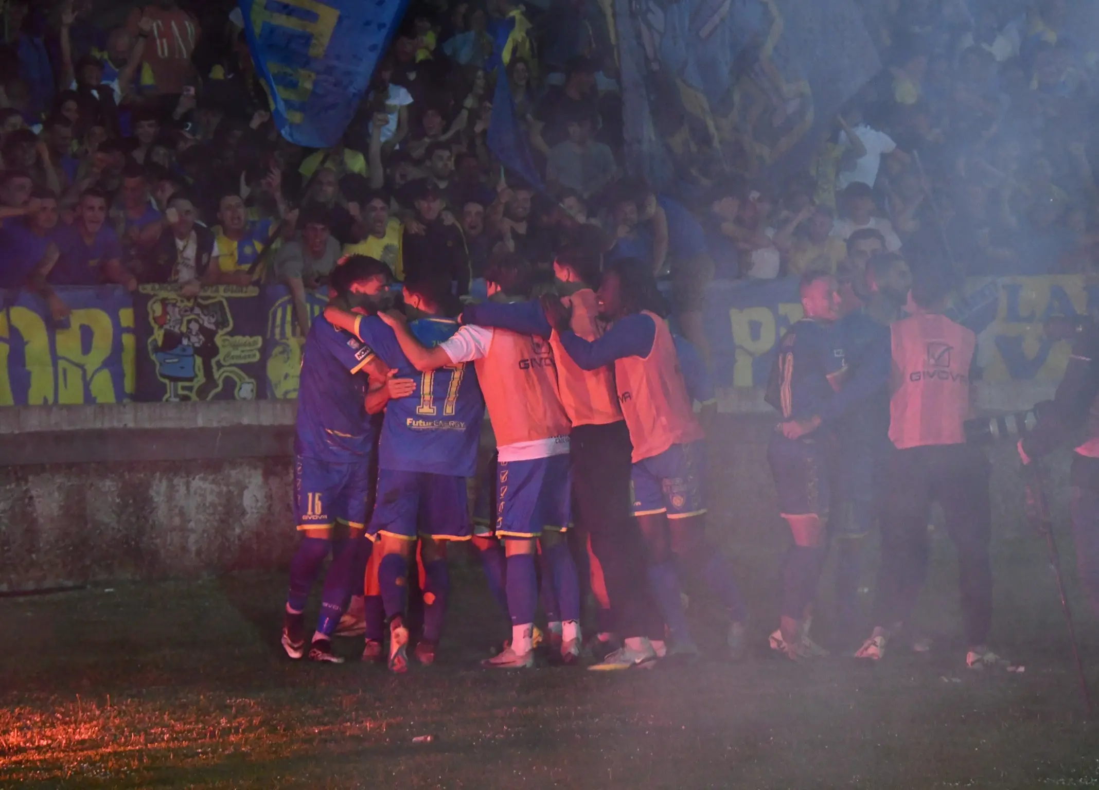 Carrarese-Benevento 1-0, Le Foto Della Partita