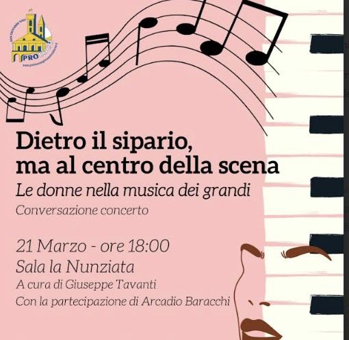 Dietro il sipario ma al centro della scena. Le donne nella musica dei Grandi