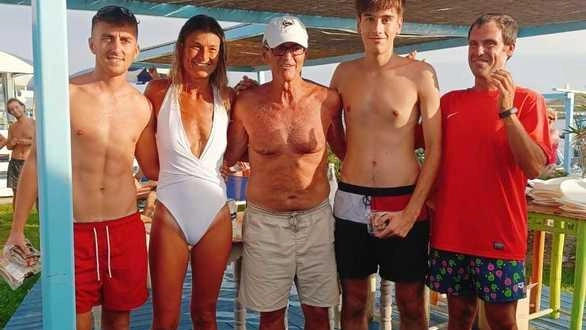 Tutti sportivi in spiaggia. I  vincitori dei tornei al Bagno Bemi a Ronchi