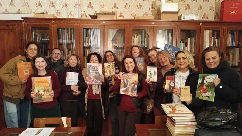 I rappresentanti dei partners del progetto Green Tales con Marina D’Amato