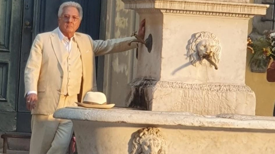 Dustin Hoffman ringrazia Lucca: finite le riprese del film