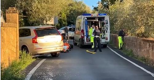 Giovane padre muore in moto, la tragedia a Orvieto