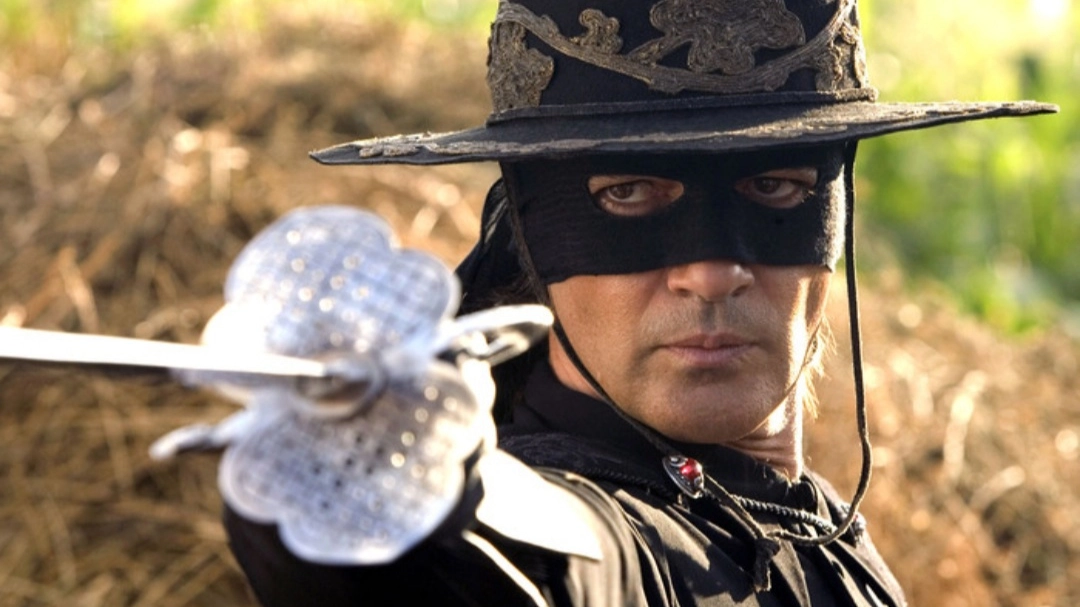 Antonio Banderas in Zorro (foto da Ansa) 
