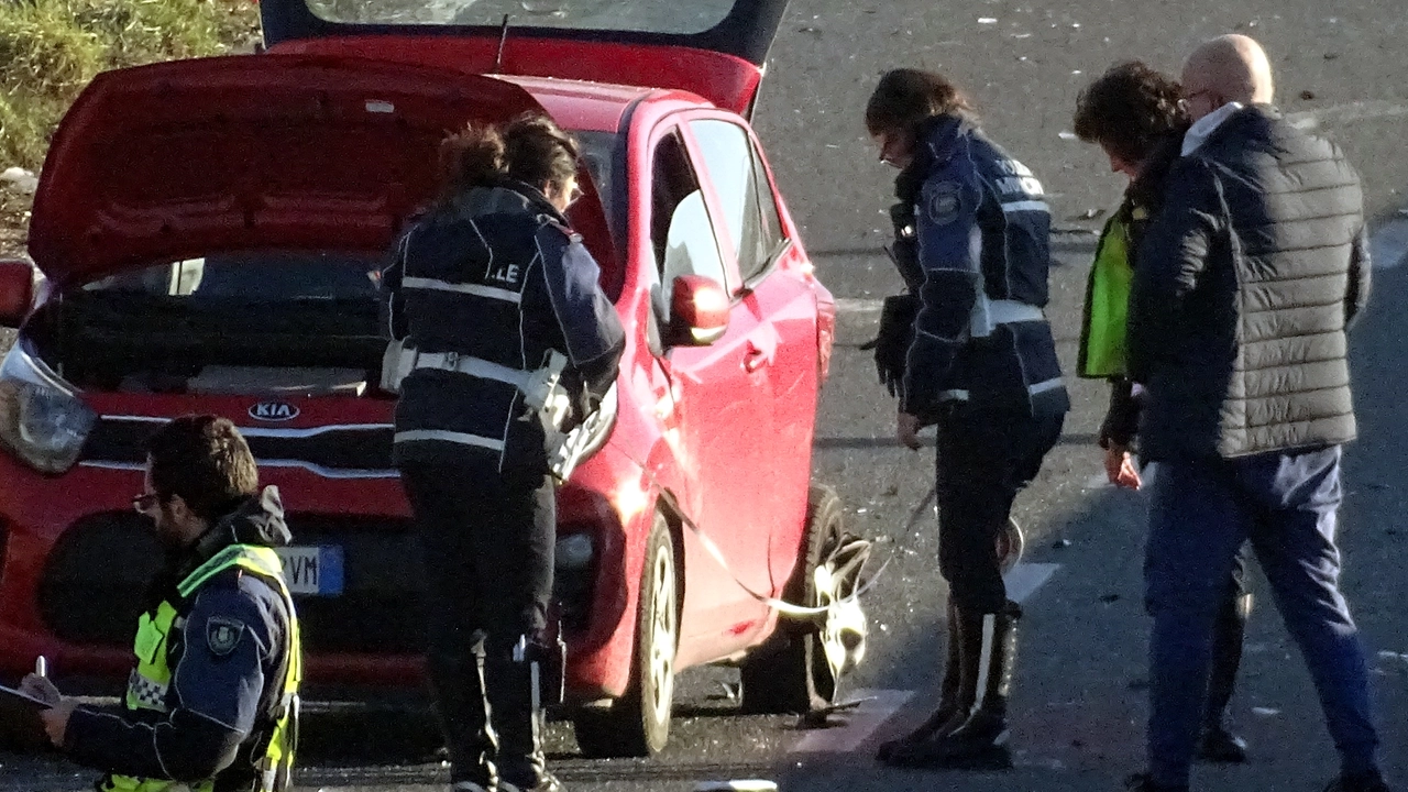 Le due auto protagoniste dell’incidente mortale lungo l’Aurelia