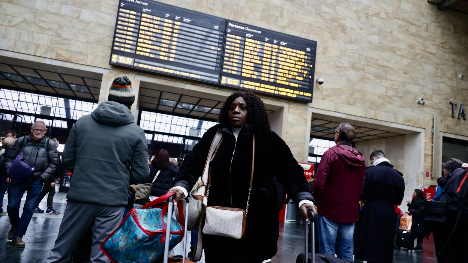 La stazione di Santa Maria Novella a Firenze