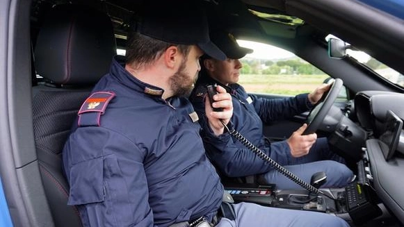 L'intervento della polizia