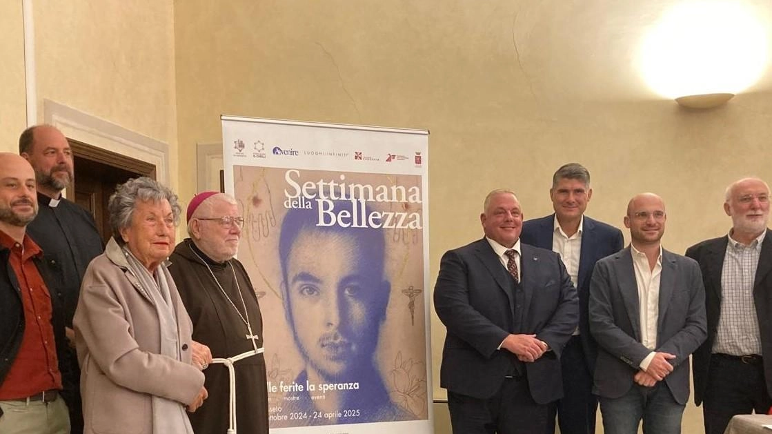 Un momento della presentazione della «Settimana della Bellezza», che quest’anno è giunta alla nona edizione.. Eventi anche a novembre, marzo e aprile