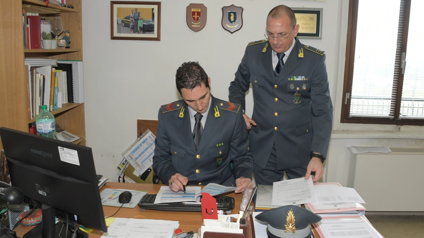 L'operazione della guardia di finanza