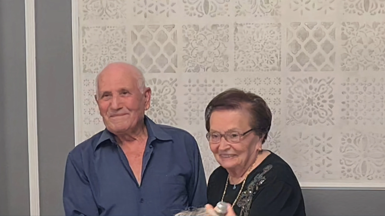 Giovanni e Giovanna festeggiano i 60 anni di matrimonio