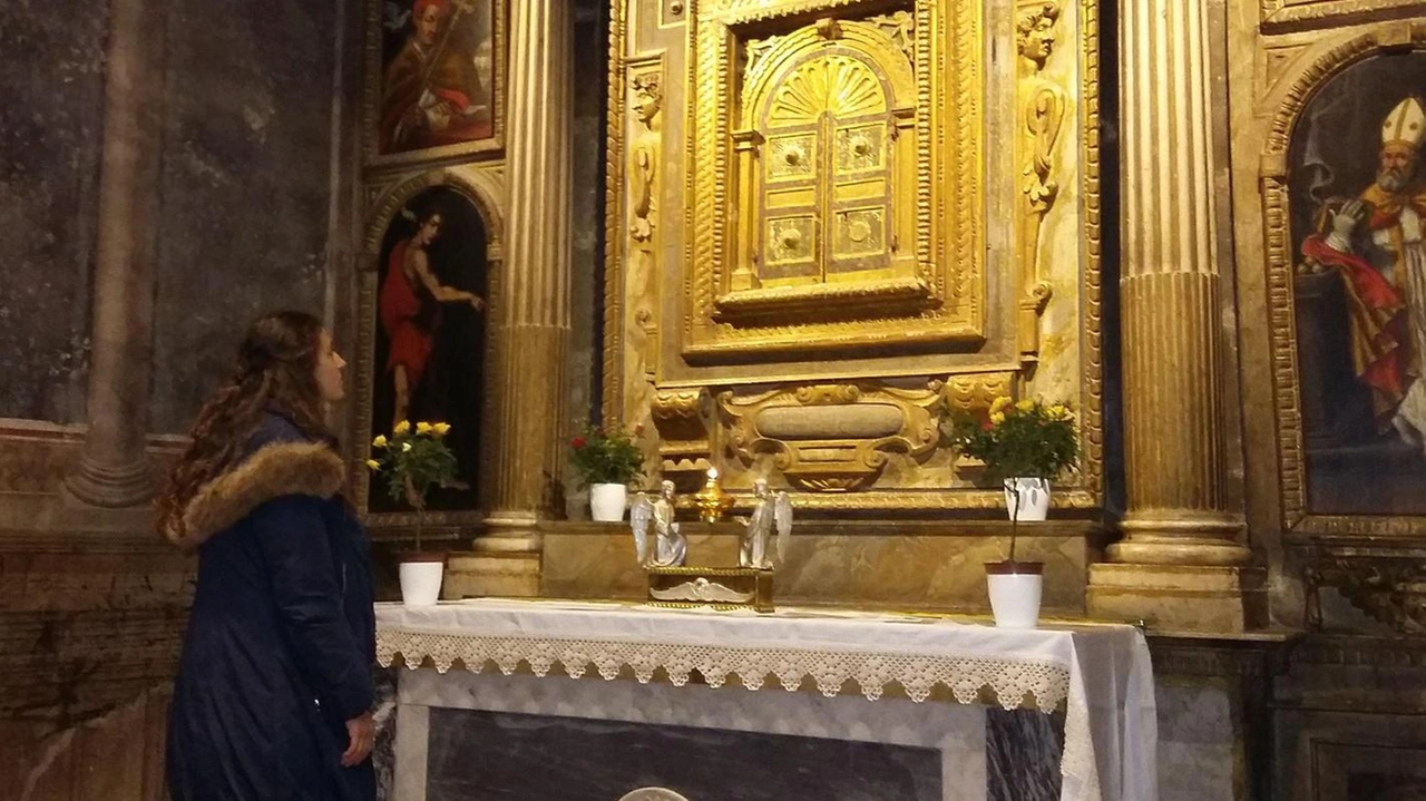 La reliquia di Santo Geminano è custodita nella cappella del Duomo di San Gimignano