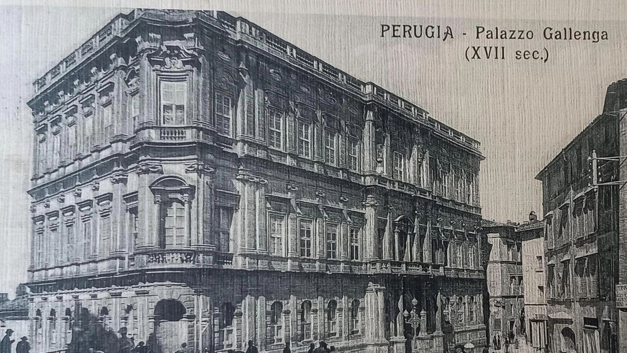 Palazzo Gallenga Stuart. Era casa di famiglia. Cent’anni fa divenne. Università per Stranieri