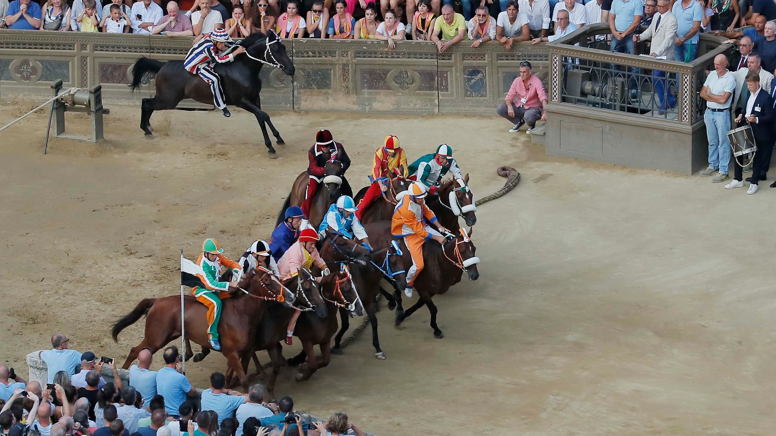 L’accoppiata in Camollia favorita, il principe dei fantini monterà il suo cavallo per cercare l’undicesimo trionfo. Su Veranu Bartoletti preferito a Gingillo, che va nella Chiocciola. Brigante su Ares Elce, l’esordiente su Tabacco